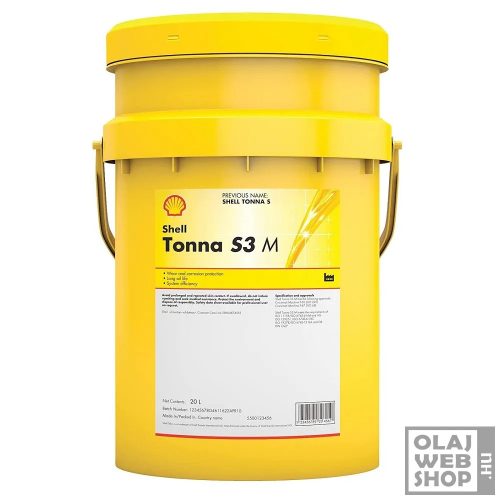 Shell Tonna S3 M68 szánkenőolaj 20L
