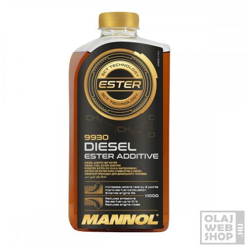 Mannol 9930 Diesel Ester Additive üzemanyag adalék 1L