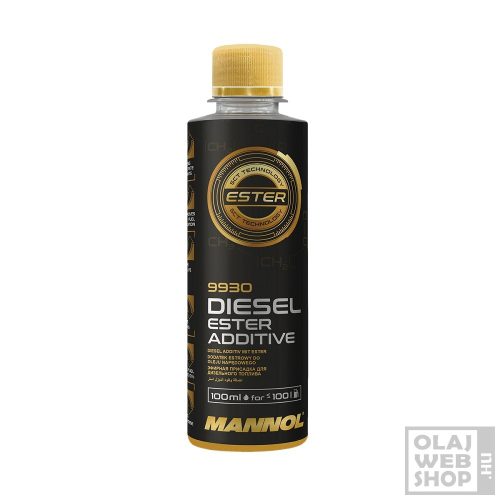 Mannol 9930 Diesel Ester Additive üzemanyag adalék 250ml