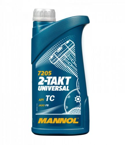 Mannol 7205 2-TAKT UNIVERSAL motorkerékpár olaj 1L