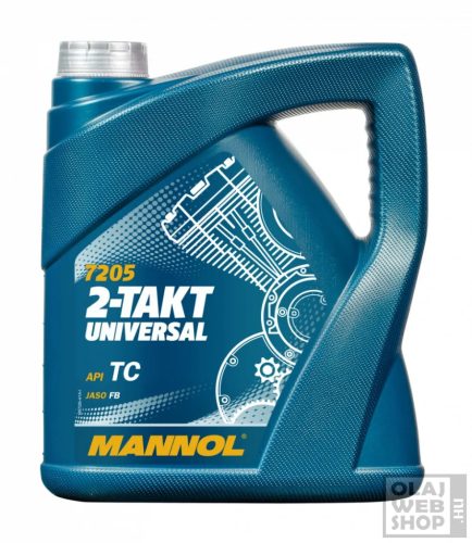 Mannol 7205 2-TAKT UNIVERSAL motorkerékpár olaj 4L NR