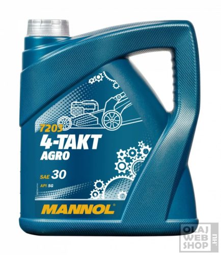 Mannol 7203 4-TAKT AGRO SAE 30 kertigép olaj 4L