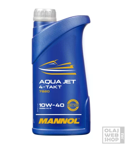 Mannol 7820 4-Takt Aqua Jet 10W-40 vízijármű motorolaj 1L