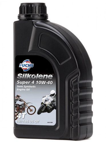 Fuchs Silkolene Super 4 4T 10W-40 motorkerékpár olaj 1L