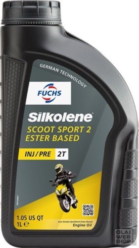 Fuchs Silkolene Scoot Sport 2T motorkerékpár olaj 1L