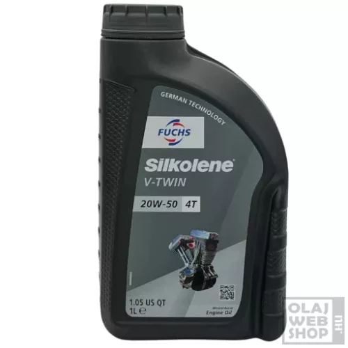 Fuchs Silkolene V-Twin 4T 20W-50 motorkerékpár olaj 1L