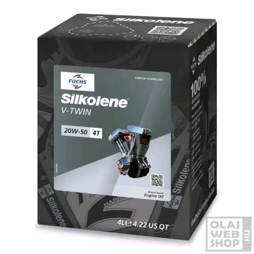 Fuchs Silkolene V-Twin 4T 20W-50 motorkerékpár olaj 4L