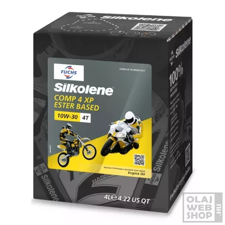 Fuchs Silkolene Comp 4 XP 10W-30 motorkerékpár olaj 4L
