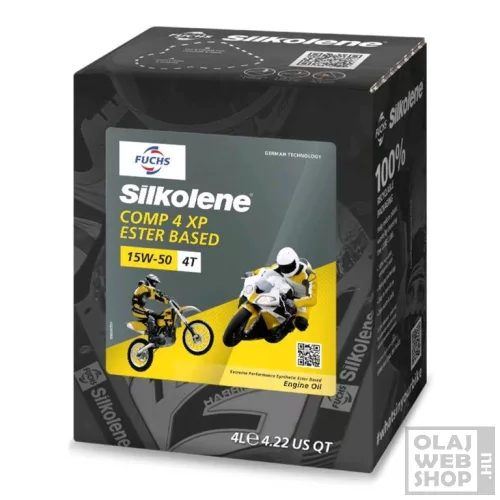 Fuchs Silkolene Comp 4 XP 15W-50 motorkerékpár olaj 4L