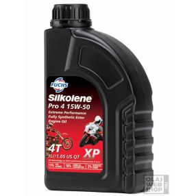 Fuchs Silkolene Pro 4 XP 15W-50 motorkerékpár olaj 1L