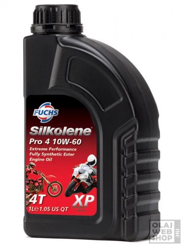 Fuchs Silkolene Pro 4 XP 10W-60 motorkerékpár olaj 1L