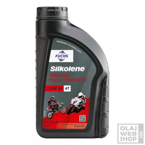 Fuchs Silkolene Pro 4 XP 10W-60 motorkerékpár olaj 1L