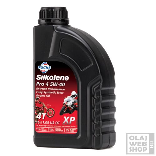 Fuchs Silkolene Pro 4 XP 5W-40 motorkerékpár olaj 1L