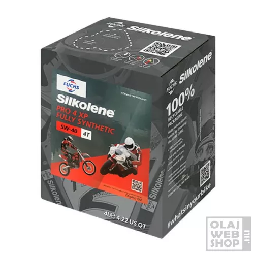 Fuchs Silkolene Pro 4 XP 5W-40 motorkerékpár olaj 4L