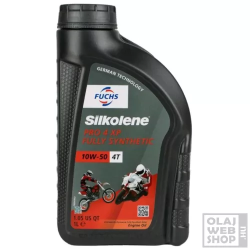Fuchs Silkolene Pro 4 XP 10W-50 motorkerékpár olaj 1L