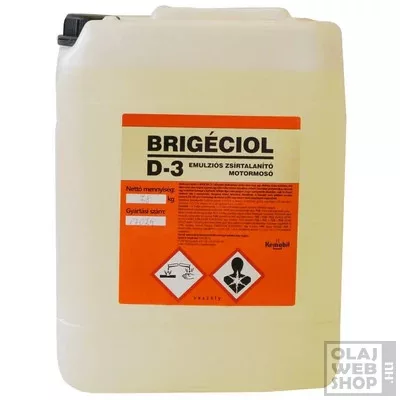 Brigéciol D-3 Emulziós zsírtalanító 10L 
