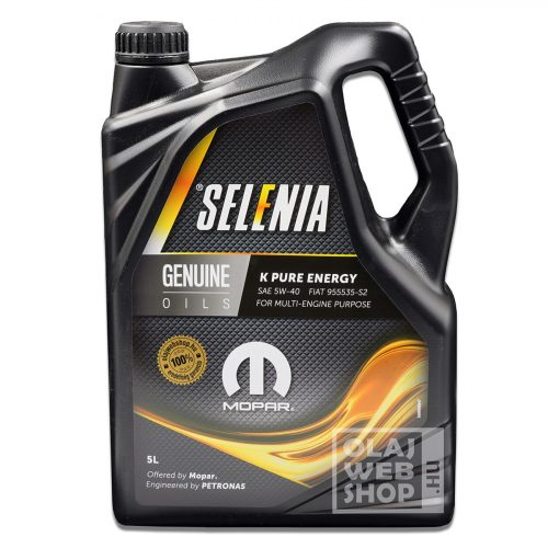 Selénia K Pure Energy 5W-40 motorolaj 5L