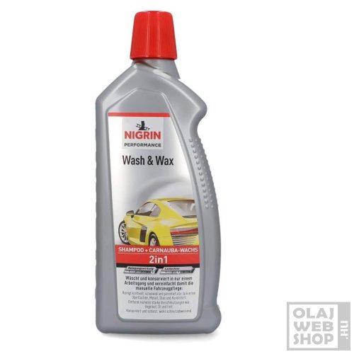 NIGRIN Performance Wash & Wax fényező autósampon 1L