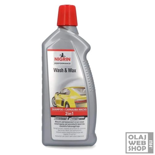 Nigrin Performance Wash & Wax fényező autósampon 1L