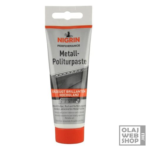 Nigrin Performance Metall-Politurpaste fémpolír paszta 75ml