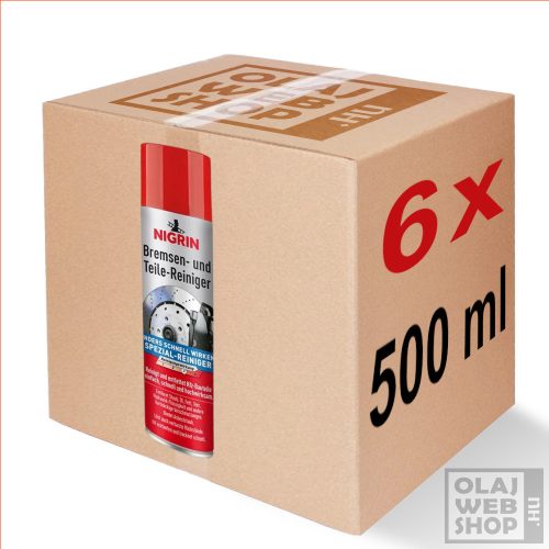 NIGRIN Féktisztító spray 6x500ml (karton)