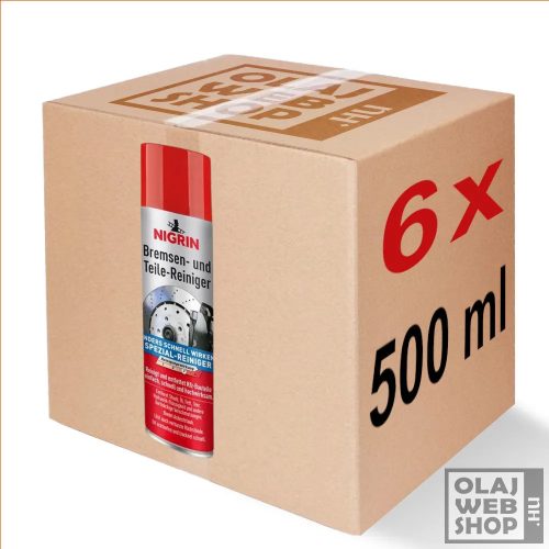Nigrin Bremsen-und Teile-Reiniger féktisztító spray 6x500ml (karton)