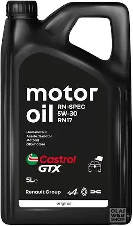 Castrol Rn-Spec/GTX RN17 5W-30 motorolaj 5L
