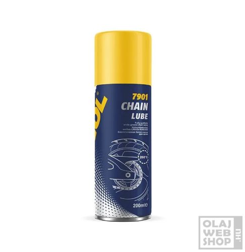 Mannol 7901 Chain Lube motorkerékpár lánckenő spray 200ml