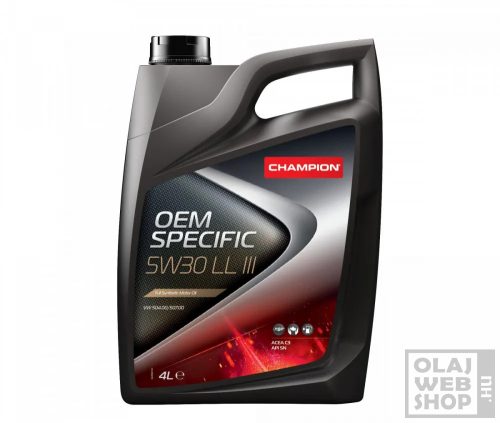 Champion OEM Specific 5W-30 LL III motorolaj 4L