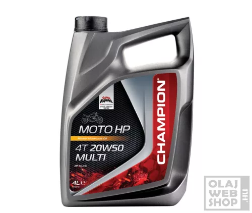 Champion MOTO HP 4T 20W50 MULTI négyütemű motorolaj 4L