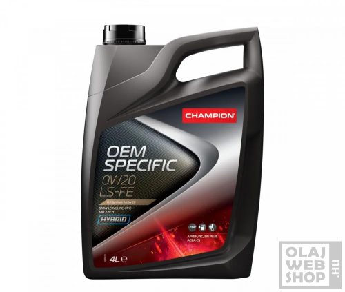 Champion OEM Specific 0W-20 LS-FE motorolaj 4L