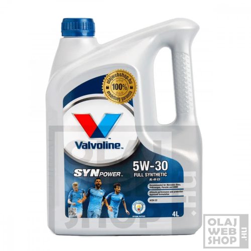 Valvoline SynPower XL-III C3 5W-30 motorolaj 4L