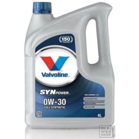 Valvoline SynPower FE 0W-30 motorolaj 4L