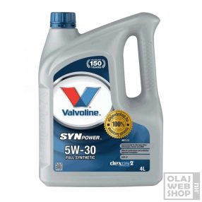 Valvoline SynPower MST C3 5W-30 motorolaj 4L
