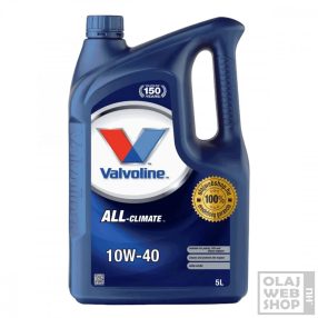 Valvoline All-Climate 10W-40 motorolaj 5L