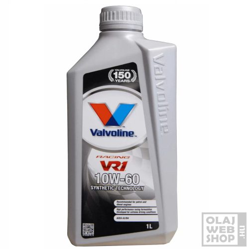 Valvoline VR1 Racing 10W-60 motorolaj 1L