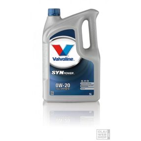 Valvoline SynPower XL-IV C5 0W-20 motorolaj 5L