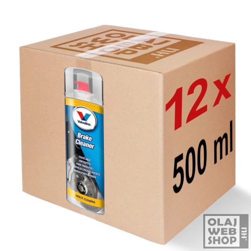Valvoline Brake Cleaner féktisztító spray 12x500ml (karton)
