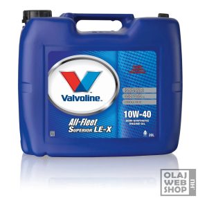 Valvoline All-Fleet Superior LE-X SAE 10W-40 motorolaj 20L