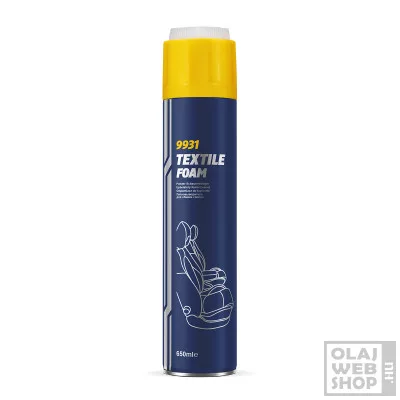 Mannol 9931 Textile Foam kárpit tisztító habspray 650ml