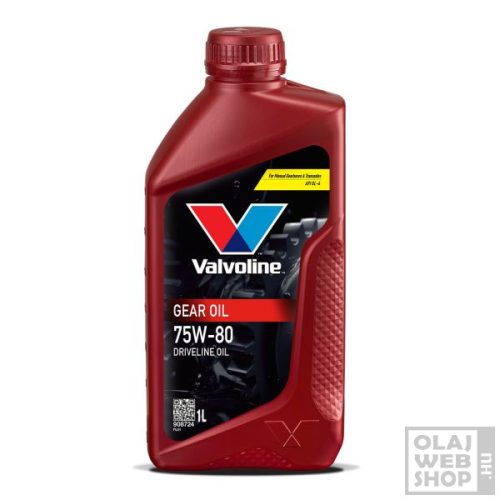 Valvoline Gear Oil 75W-80 GL-4 hajtóműolaj 1L