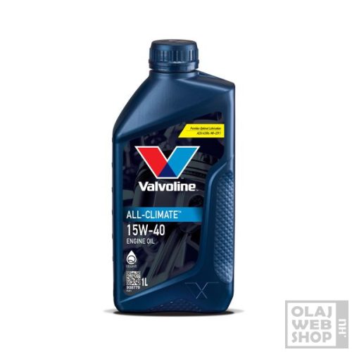 Valvoline All-Climate 15W-40 motorolaj 1L