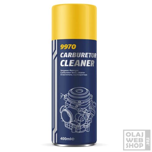 Mannol 9970 Carburetor Cleaner karburátor tisztító spray 400ml