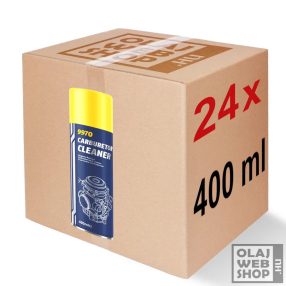   Mannol 9970 Carburetor Cleaner karburátor tisztító spray 24x400ml (karton)