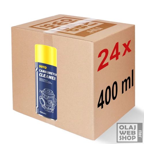 Mannol 9970 Carburetor Cleaner karburátor tisztító spray 24x400ml (karton)
