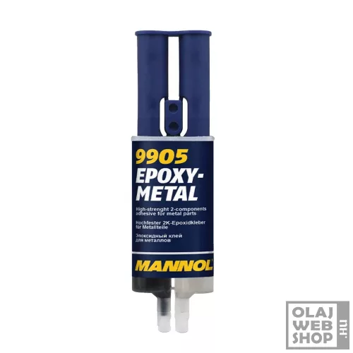Mannol 9905 Epoxy-Metal kétkomponensű fémragasztó 30g