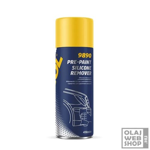 Mannol 9890 Pre-Paint Silicone Remover szilikon eltávolító spray 450ml