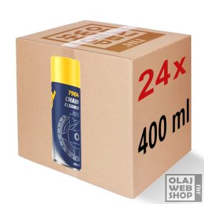   Mannol 7904 Chain Cleaner motorkerékpár lánctisztító spray 24x400ml (karton)