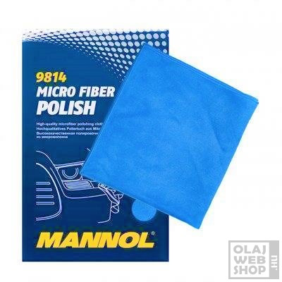 Mannol 9814 Micro Fiber Polish mikroszálas polírozókendő 33x36cm