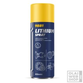 Mannol 9881 Lithium zsírspray 400ml